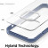 Чехол-накладка для iPhone 12/12 Pro (6.1) Elago HYBRID case (PC/TPU) Blue (ES12HB61-JIN)