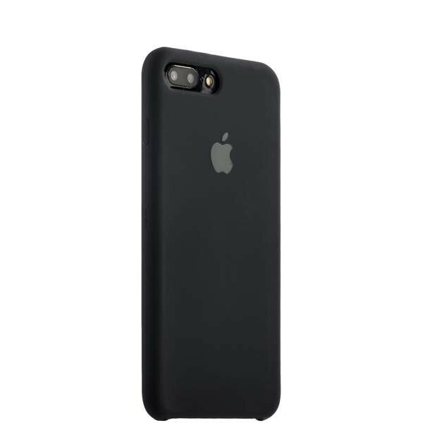 Чехол в стиле Apple Silicone Case для iPhone SE 2020 / 8 / 7 (Black)