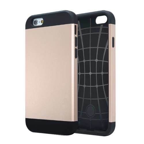 Чехол накладка Slim Armor case для iPhone 6/6S с усиленной защитой (Gold)