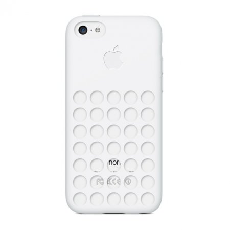Оригинальный чехол накладка Apple Case для iPhone 5C MF039ZM/A (белый)