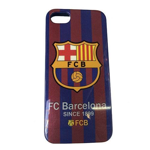 Гелевый чехол накладка FC Barcelona для iPhone 5/5S Football Club символика Барселона