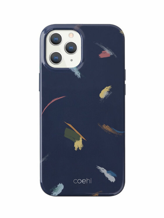 Чехол-накладка Uniq для iPhone 12/12 Pro (6.1) COEHL Reverie Blue (IP6.1HYB(2020)-REVBLU)