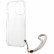 Чехол для iPhone 13 Pro Max Guess PC/TPU Marble Hard + Nylon hand cord Grey (GUHCP13XKMABGR)