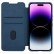 Тканевый чехол книжка Nillkin QIN Pro для iPhone 14 Pro Max, Blue