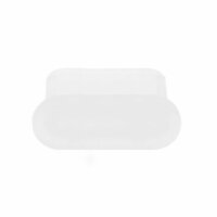 Заглушка в разъем для зарядки Type C для смартфонов и планшетов (прозрачная)