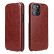 Кожаный чехол с вертикальным флипом для iPhone 13 Pro Max Fierre Shann (Brown)