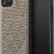Кожаный чехол-накладка для iPhone 11 Pro Mercedes Bow Quilted/perforated Hard Leather, Brown (MEHCN58DIQBR)