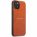 Чехол для iPhone 13 Guess PU Croco with metal logo Hard Orange (GUHCP13MPCRBOR)