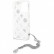 Чехол для iPhone 13 Pro Max Guess PC/TPU Peony Hard Tranp + Siver hand chain (GUHCP13XKSPESI)