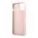 Чехол для iPhone 14 Guess PU 4G + Ring Hard Pink (GUHCP14S4GMRPI)