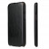 Кожаный чехол с вертикальным флипом для iPhone 13 Pro Fierre Shann (Black)