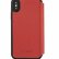 Кожаный чехол книжка Ferrari для iPhone X/XS Heritage W Booktype Leather, Red (FEHDEFLBKPXRE)