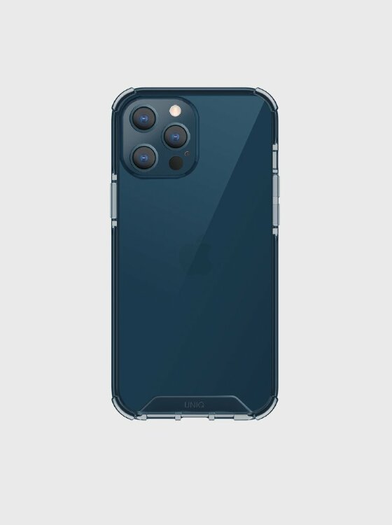 Чехол-накладка Uniq для iPhone 12/12 Pro (6.1) Combat Blue (IP6.1HYB(2020)-COMBLU)