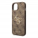 Чехол для iPhone 14 Guess PU 4G Big metal logo Hard Brown (GUHCP14S4GMGBR)