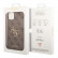 Чехол для iPhone 14 Guess PU 4G Big metal logo Hard Brown (GUHCP14S4GMGBR)