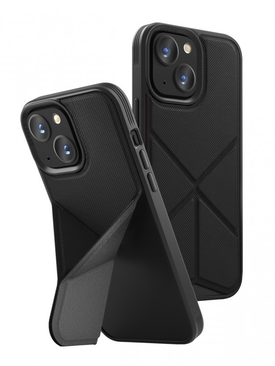 Чехол для iPhone 14 Uniq Transforma Black (MagSafe) (IP6.1(2022)-TRSFMBLK)