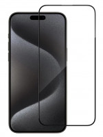 Антистатик стекло для iPhone 15 Pro BlueO Narrow border Anti-Static Black