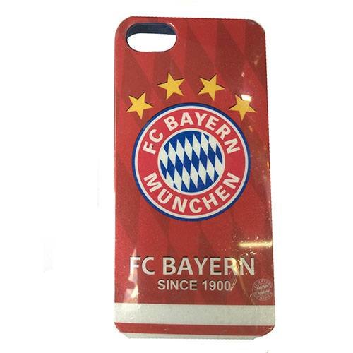 Гелевый чехол накладка FC Bayern для iPhone SE / 5S / 5 Football Club символика Бавария
