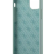 Силиконовый чехол-накладка для iPhone 12 mini (5.4) Guess Liquid silicone Gold metal logo Hard, Light blue (GUHCP12SLSLMGLB)