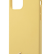 Силиконовый чехол-накладка для iPhone 12 Pro Max (6.7) Guess Liquid silicone Gold metal logo Hard, Yellow (GUHCP12LLSLMGYE)