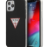Чехол-накладка для iPhone 12 / 12 Pro (6.1) Guess Shiny Triangle logo Hard PC/TPU, Black (GUHCP12MPCUCTLBK)
