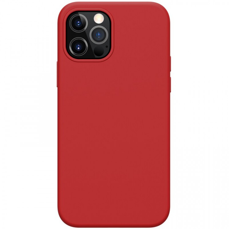 Чехол-накладка для iPhone 12 mini (5.4) Nillkin Flex Pure case Red (6902048202221)