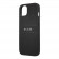 Чехол для iPhone 13 Guess PU Saffiano with metal logo Hard Black (GUHCP13MPSASBBK)