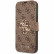 Чехол для iPhone 13 Pro Max Guess PU 4G Big metal logo Booktype Brown (GUBKP13X4GMGBR)