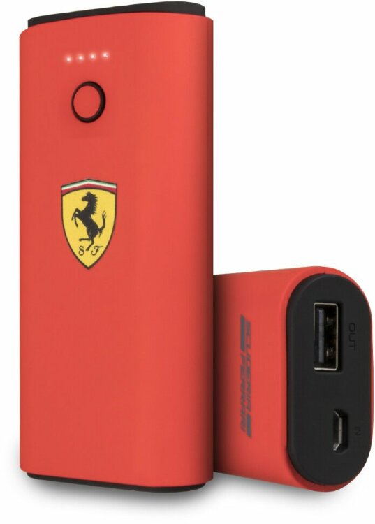 Внешний аккумулятор Ferrari 5000 mAh, Red (FESPBAS50RE)