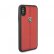 Кожаный чехол Ferrari для iPhone X/XS Heritage W Hard Leather, Red (FEHDEHCPXRE)