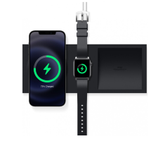 Док-станция Elago стенд MagSafe Tray Duo для iPhone/Apple Watch, Black (EMSTRAY-DUO-BK)
