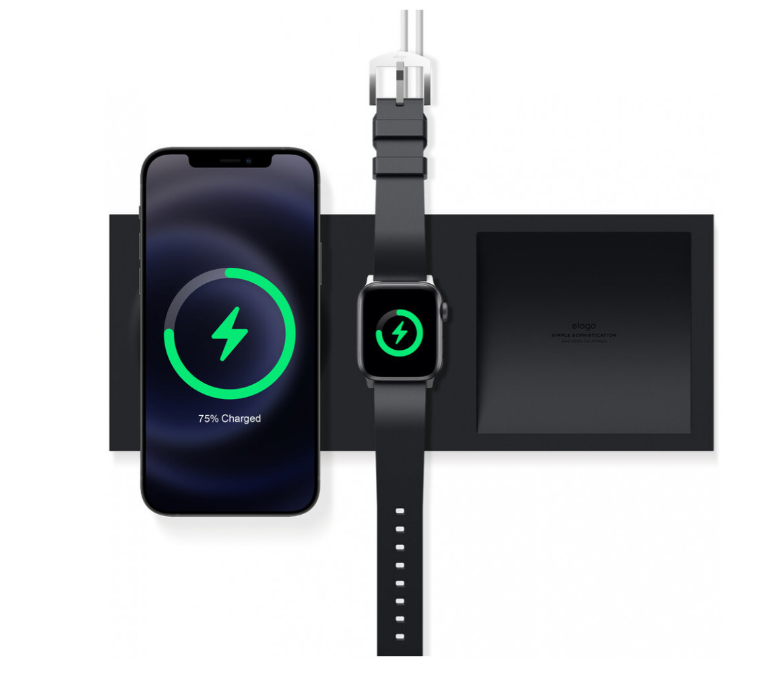 Elago MagSafe Tray Duo iPhone Apple Watch Black EMSTRAY DUO BK
