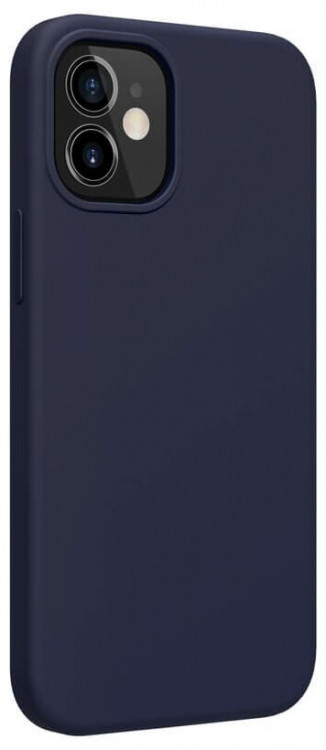 Чехол-накладка для iPhone 12 mini (5.4) Nillkin Flex Pure Pro Magnetic case Blue (6902048211094)