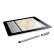 Стилус ручка Ozaki iStroke для смартфонов и планшетов с емкостным дисплеем (White / Silver)