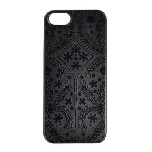 Чехол накладка для iPhone 5 / 5S / SE Christian Lacroix Paseo metal Hard Black, CLPSCOVIP5N