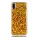 Гелевый чехол с блестками для iPhone X / XS Glitter Powder (Gold)