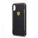 Карбоновый чехол Ferrari для iPhone X/XS On-track Racing Shield Printed Carbon Effect Hard, Black (FESPCHCPXCBBK)