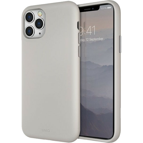 Чехол-накладка для iPhone 11 Pro Max Uniq LINO Beige (IP6.5HYB(2019)-LINOHBEG)