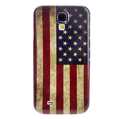 Чехол накладка пластиковая для Samsung Galaxy S4 USA flag New York style