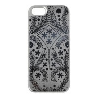 Чехол накладка для iPhone 5 / 5S / SE Christian Lacroix Paseo metal Hard Silver, CLPSCOVIP5S