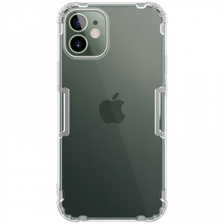 Чехол-накладка для iPhone 12 mini (5.4) Nillkin Nature TPU case Transparent (6902048202115)