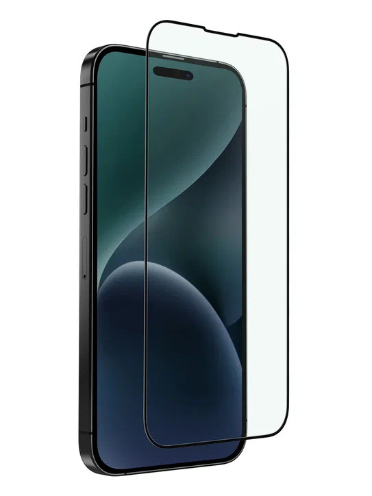Защитное стекло для iPhone 15 Pro Max Uniq OPTIX Vision care Clear/Black