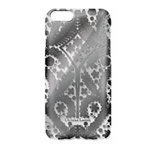 Чехол накладка для iPhone 5 / 5S / SE Christian Lacroix Paseo transparent Hard Silver, CLPSMCOVIPSES