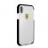Гелевый противоударный чехол Ferrari для iPhone X/XS On-Track Shockproof Hard TPU, Transp/Black (FEGLHCPXBK)