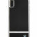 Кожаный чехол-накладка для iPhone X/XS BMW Signature Aluminium Stripe Hard PC/Aluminium Black (BMHCPXASBK)