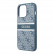 Чехол для iPhone 13 Pro Max Guess PU 4G Stripe printed logo Hard Blue (GUHCP13X4GDBL)