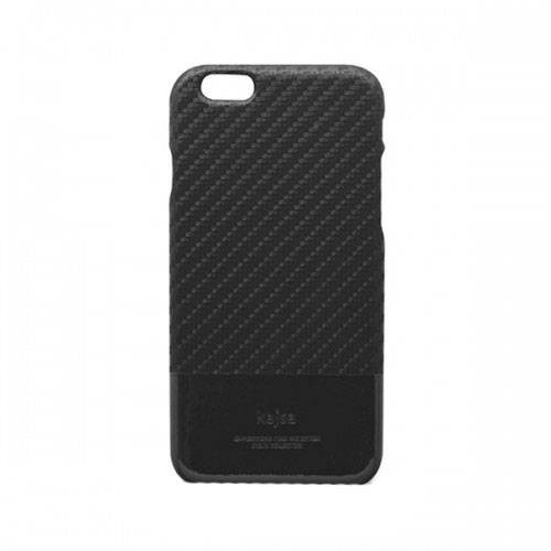 Карбоновый чехол Kajsa для iPhone 6/6S Carbon series, Black