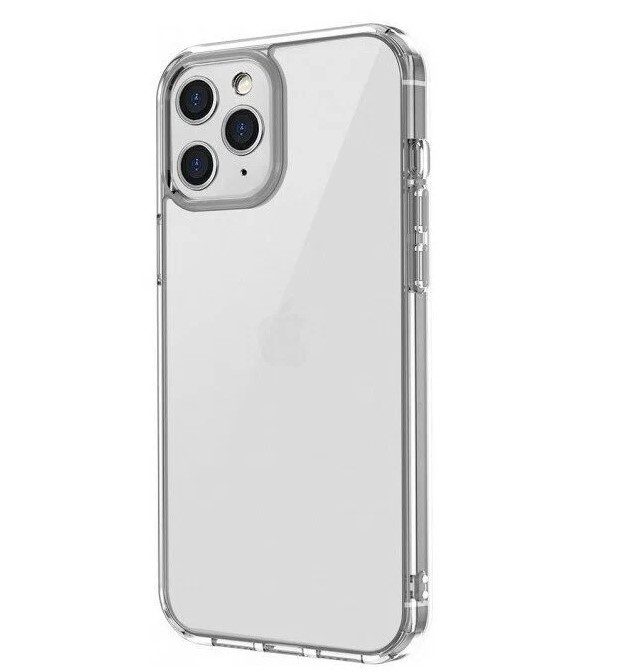 Чехол-накладка Uniq для iPhone 12/12 Pro (6.1) LifePro Xtreme Anti-Microbial Clear (IP6.1HYB(2020)-LPRXCLR)