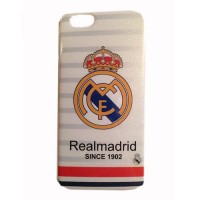 Гелевый чехол накладка FC Real Madrid для iPhone 6 Football Club символика Реал Мадрид