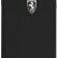 Силиконовый чехол Ferrari для iPhone X/XS Silicone rubber Silver logo Hard, Black (FEOSIHCPXBK)